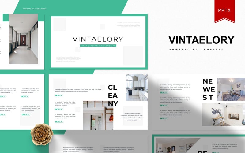 vintaelory powerpoint template original