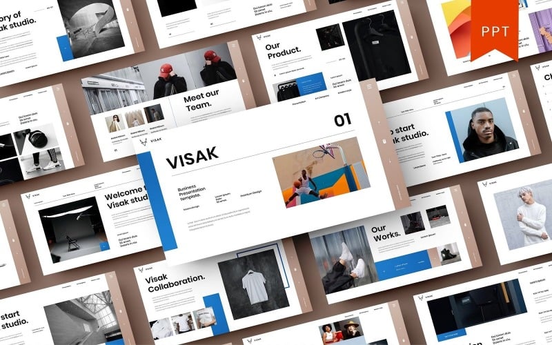 visak business powerpoint template original