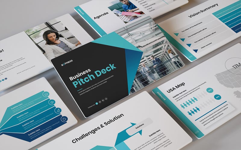 visions business pitch deck powerpoint template original