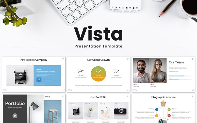 vista powerpoint template original
