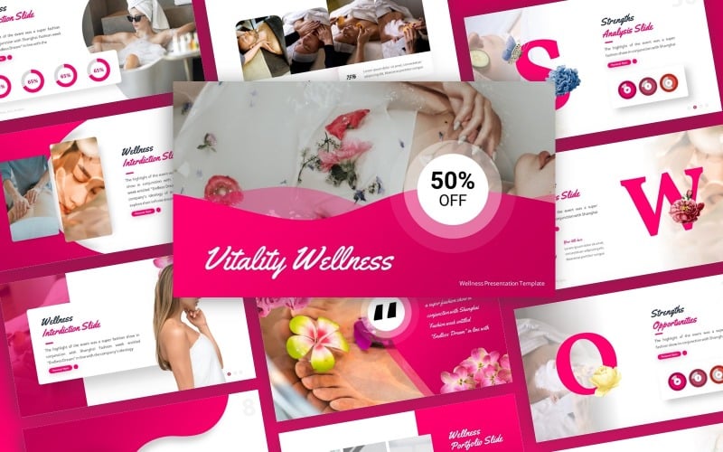 vitality wellness presentation template original
