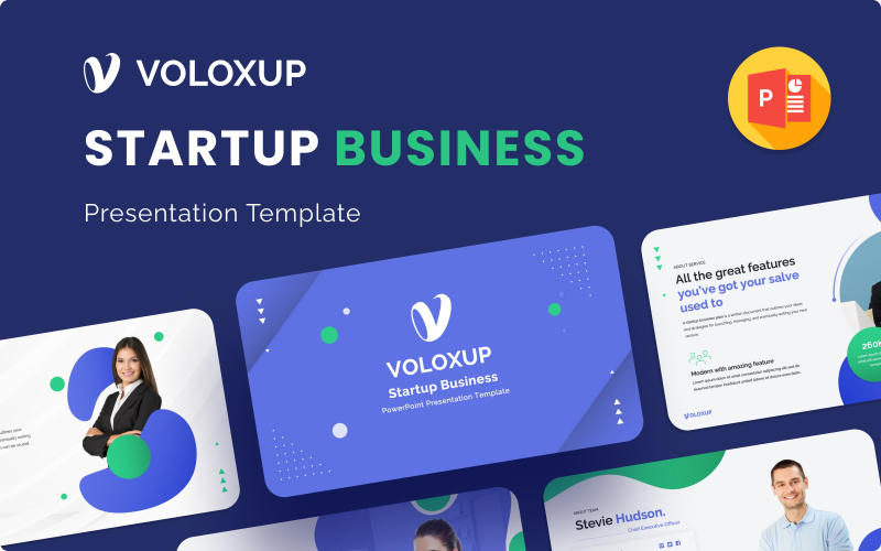 voloxup startup business plan powerpoint presentation template original