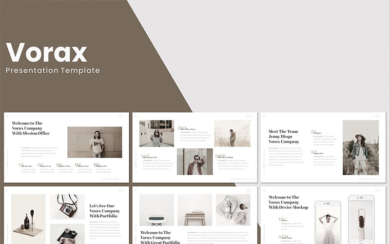 vorax powerpoint template original