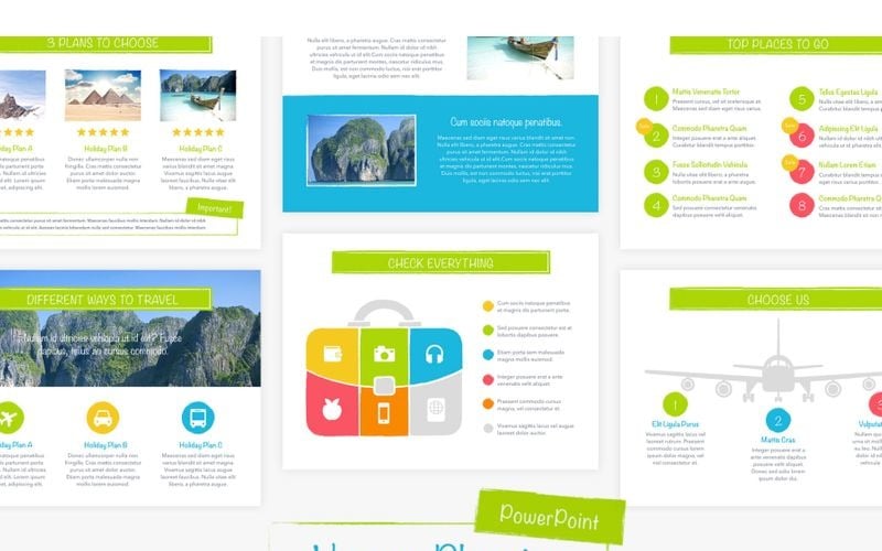 voyage powerpoint template original