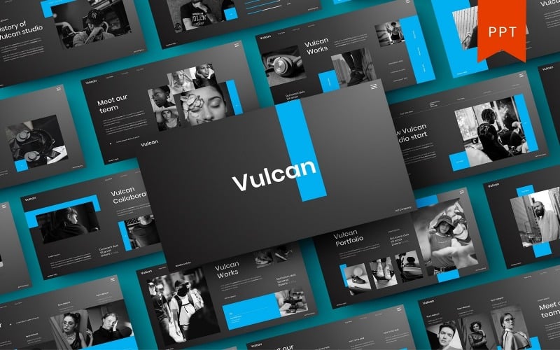vulcan business powerpoint template original