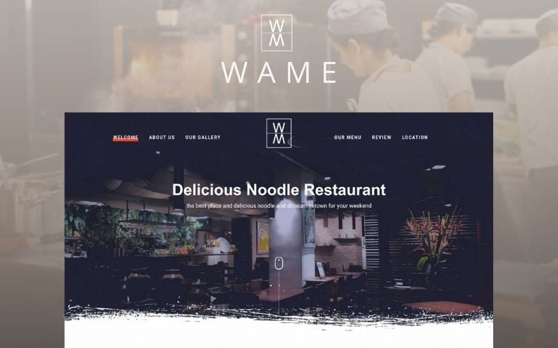 wame multipurpose onepage html landing page template original