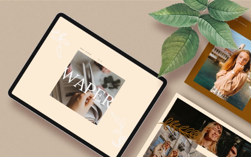 waper powerpoint template original