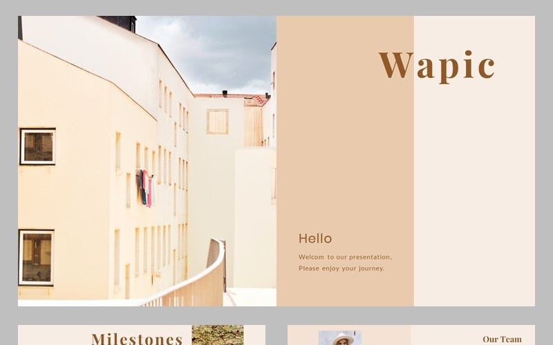 wapic powerpoint template original