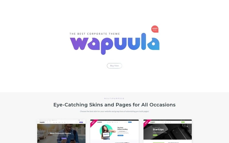 wapuula multipurpose corporate wordpress theme original