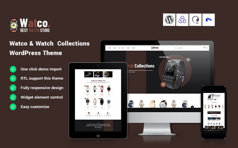 watco watch collections wordpress theme original