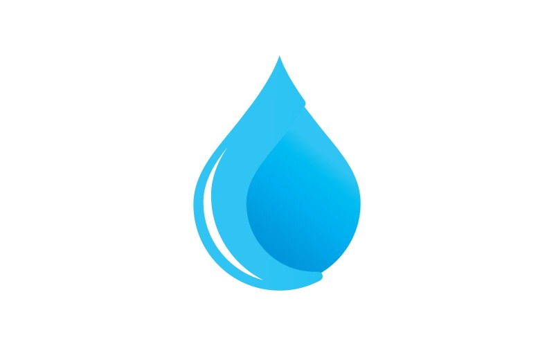 water drop logo template vector water icon design v original