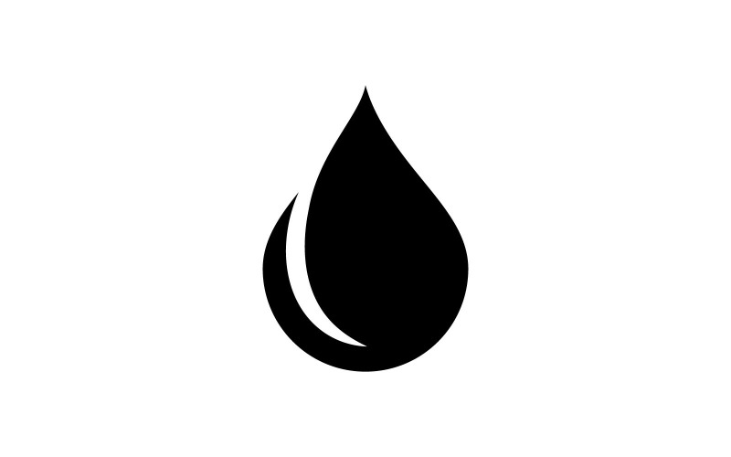 water drop logo template vector water icon design v original
