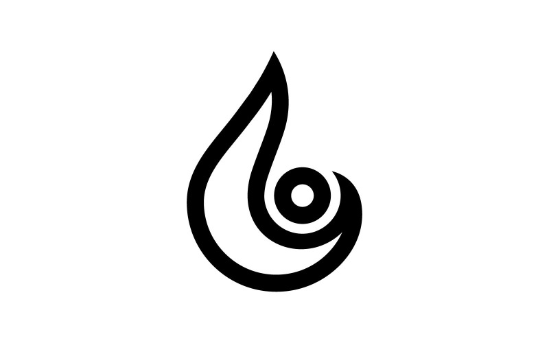 water drop logo template vector water icon design v original