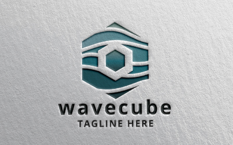 wave cube pro branding logo original