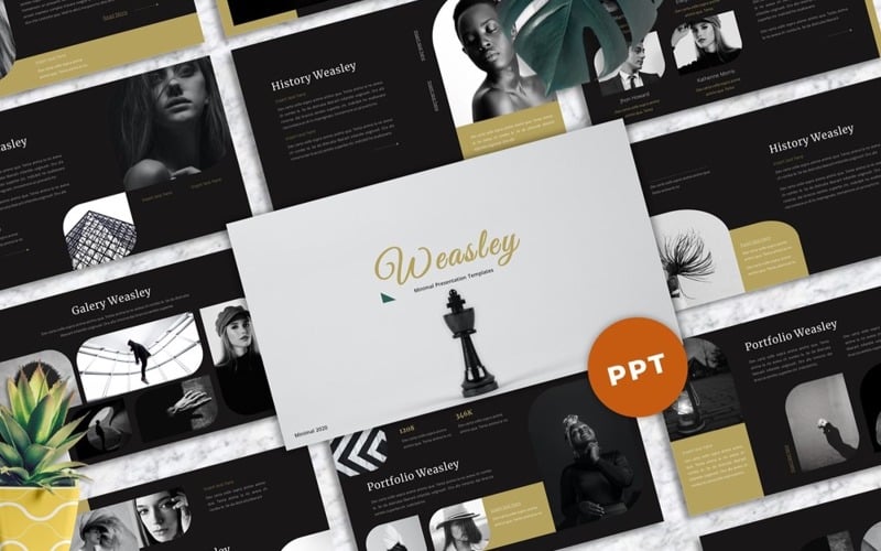 weasley minimal powerpoint original