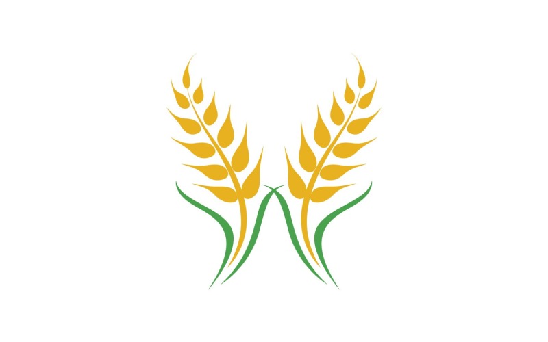 weat food logo and symbol health v original