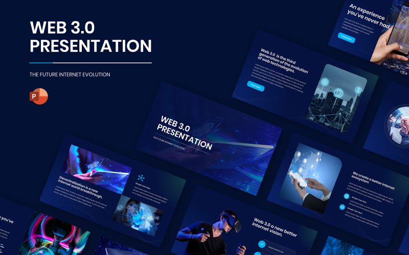 web powerpoint presentation template original