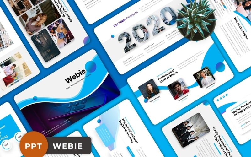 webie digital marketing powerpoint original