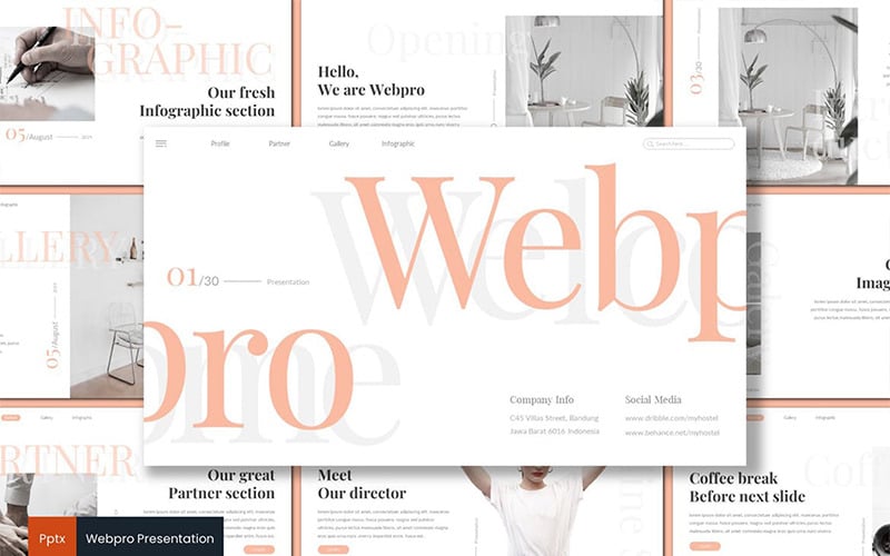 webpro powerpoint template original