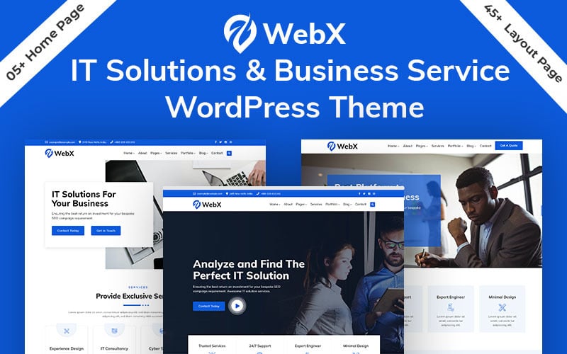 webx technology amp business solution service wordpress theme original