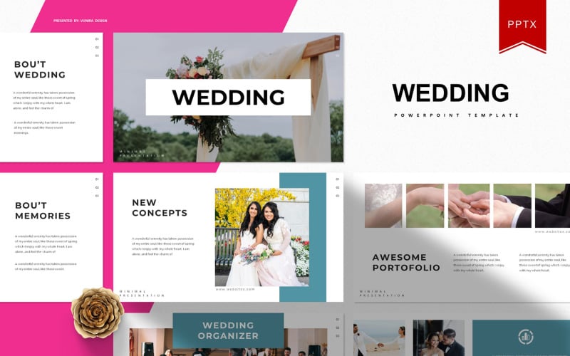 wedding powerpoint template original