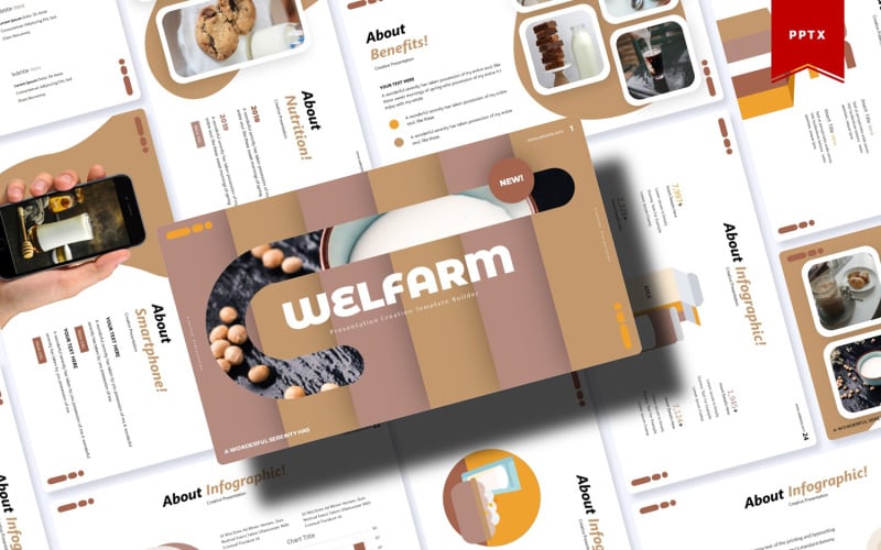 welfarm powerpoint template original
