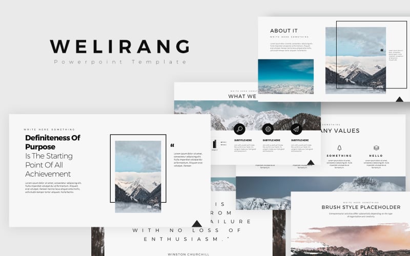 welirang powerpoint template original