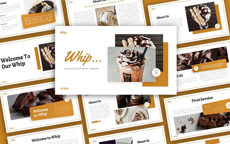 whip culinary multipurpose powerpoint presentation template original
