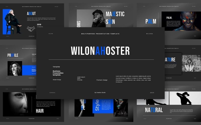 wilona multipurpose powerpoint template original
