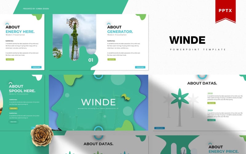 winde powerpoint template original