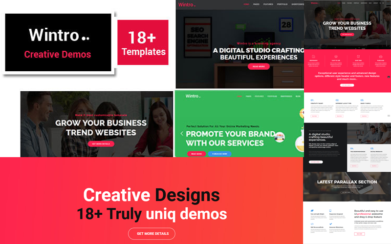 wintro responsive joomla template original