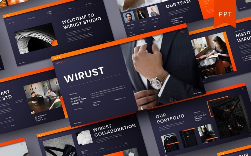 wirust business powerpoint template original