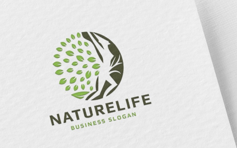 women nature life professional logo original