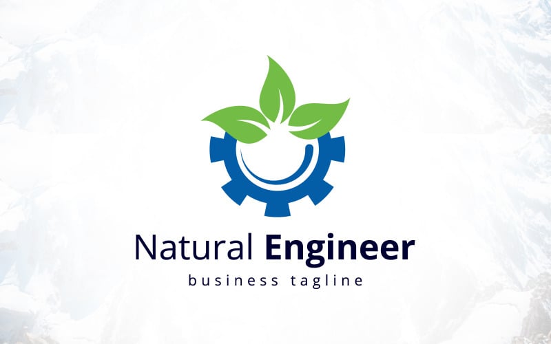 woodlot arborist natural gear engineering logo design original