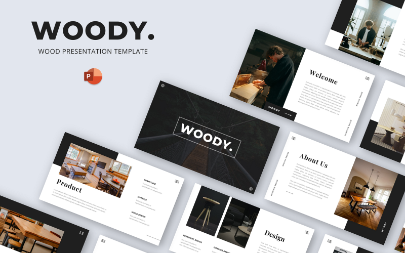 woody powerpoint presentation template original