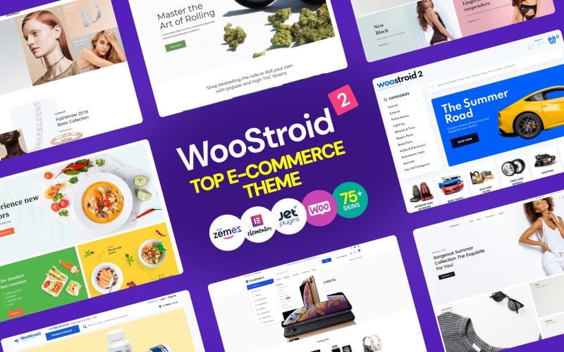 woostroid multipurpose elementor woocommerce theme original