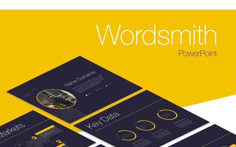 wordsmith powerpoint template original