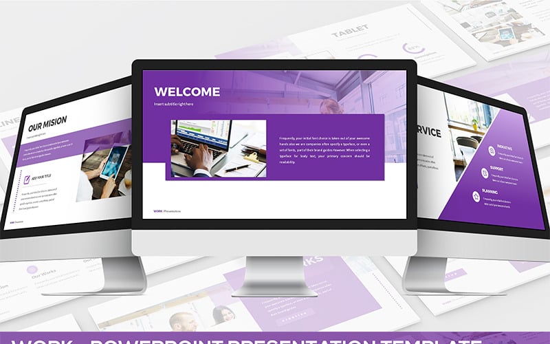 work powerpoint powerpoint template original