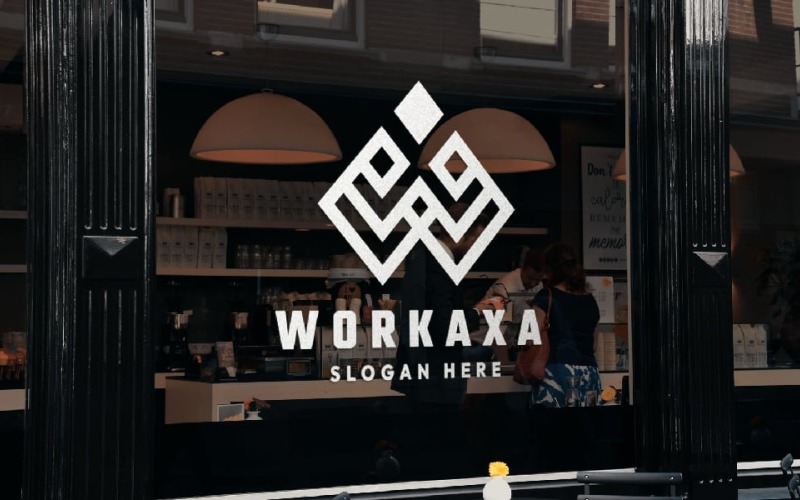 workaxa letter w pro logo original
