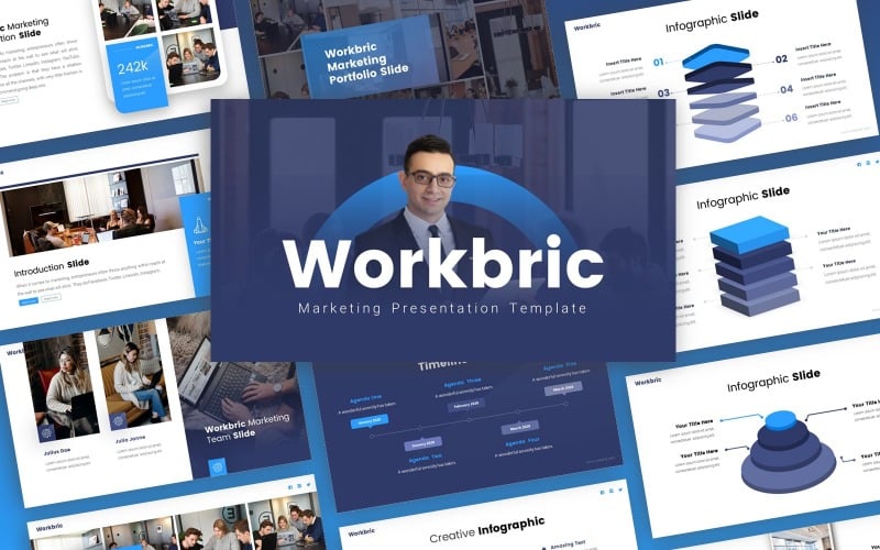 workbric marketing multipurpose powerpoint template original
