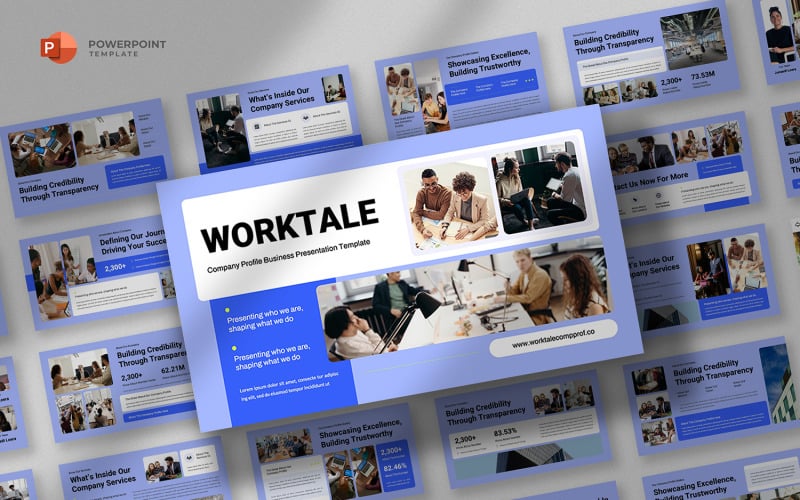 worktale business introduction powerpoint template original