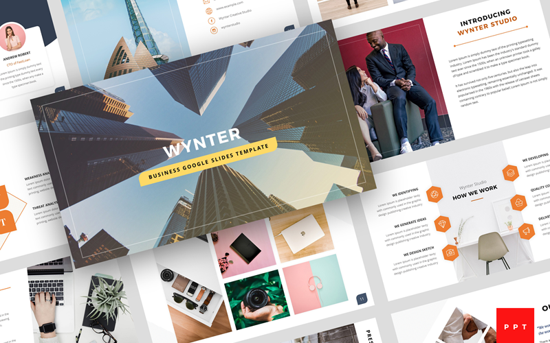 wynter business presentation powerpoint template original