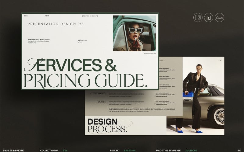 x pro services and pricing guide presentation template original