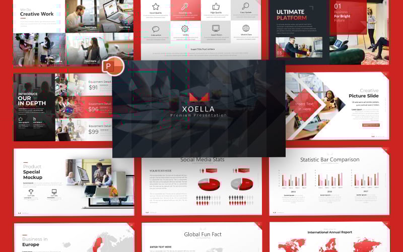 xoella premium business powerpoint template original