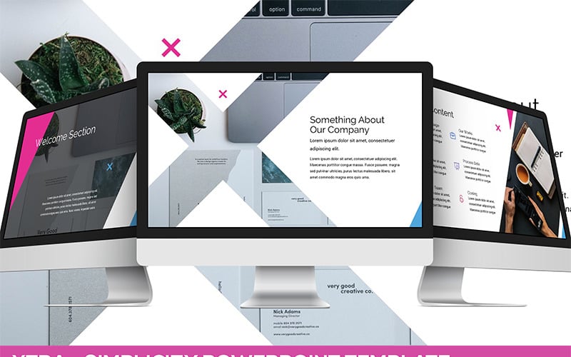 xtra simplicity powerpoint template original
