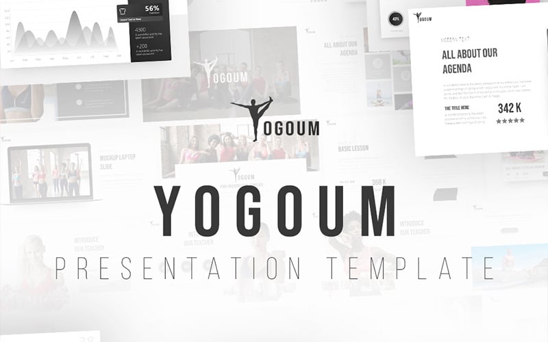 yogoum yoga powerpoint template original