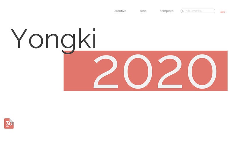 yongki powerpoint template original