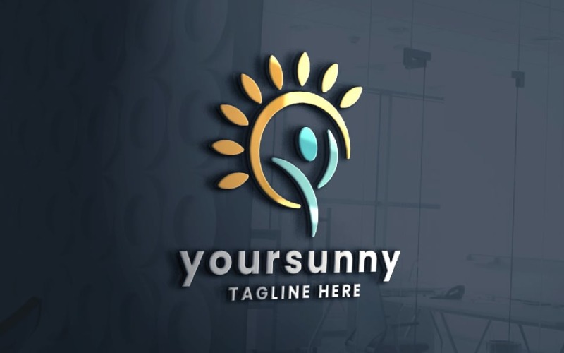your sunny pro logo template original