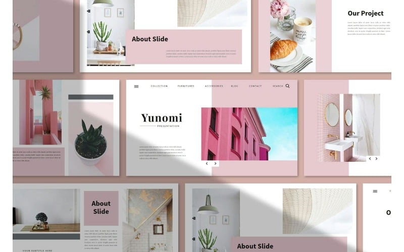 yunomi powerpoint presentation template original