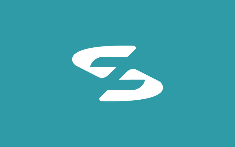 z or sz letter minimal logo design template original